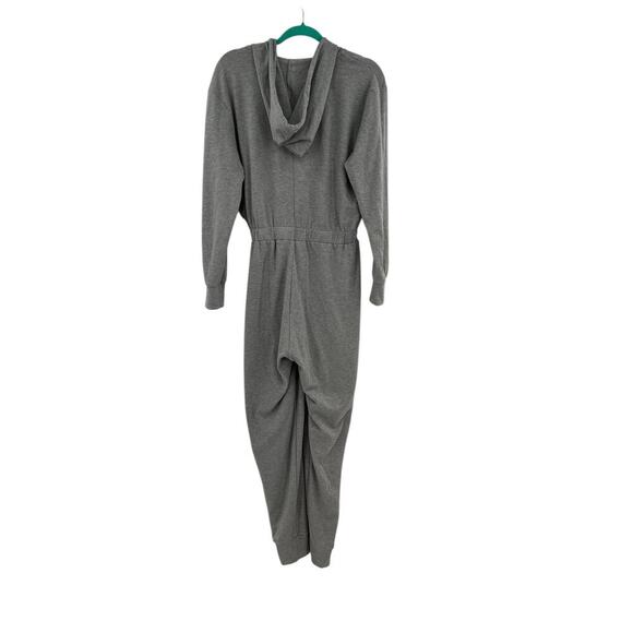 WeWoreWhat Leisure Hooded Sweatsuit Jumpsuit Long Sleeve Hoodie Gray‎ Size Small - Picture 8 of 13